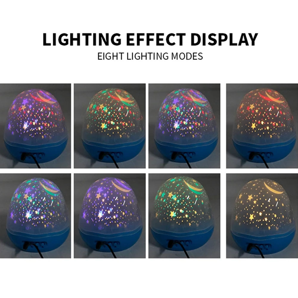 Lampu Tidur Bermain Edukasi Led Motif Bintang LSM12