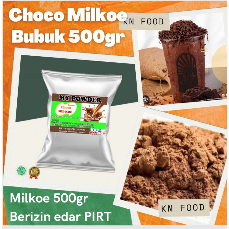 

Bubuk Es Kepal Milo 500gram- coklat milko My Powder 100gr- bubuk choco milo my powder