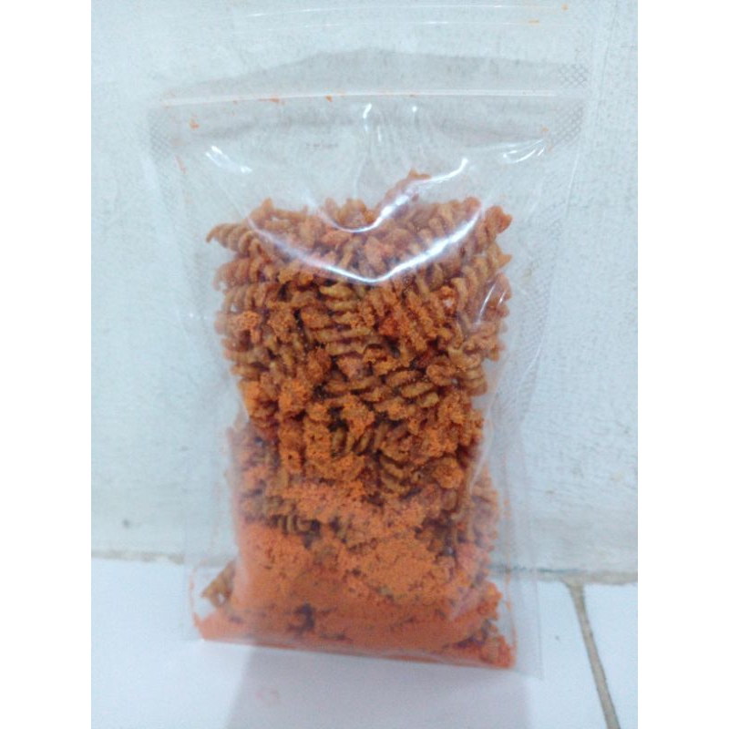 

Makroni Spiral 100 gram rasa sambal balado