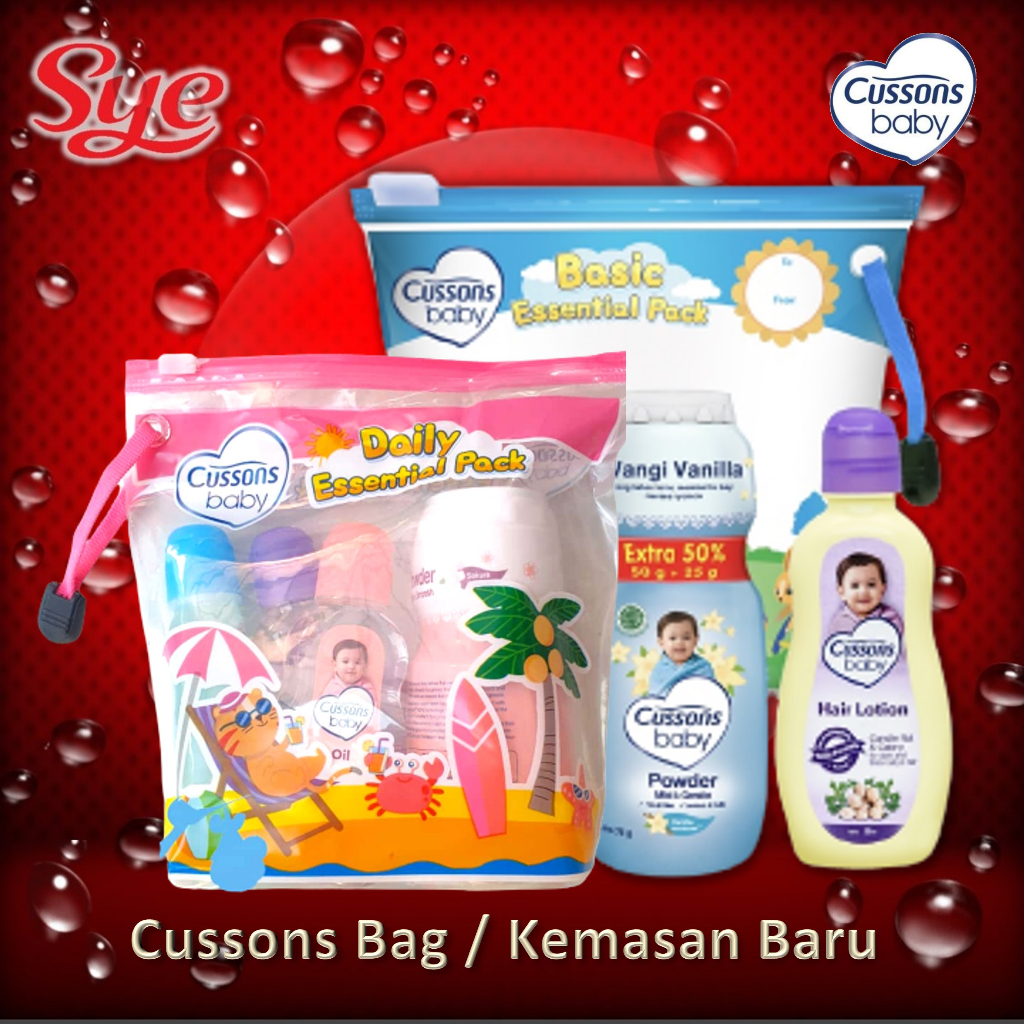 BPOM CUSSONS MEDIUM GIFT BAG / CUSSONS MINI GIFT BAG / CUSSONS PAKET BAYI / SYE