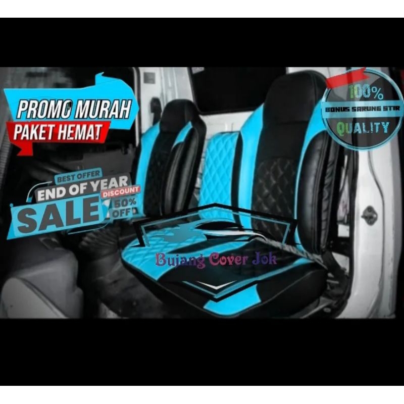 Sarung jok mobil truk isuzu elf traga - Cover sarung jok mobil truk isuzu traga - Sarung jok mobil t