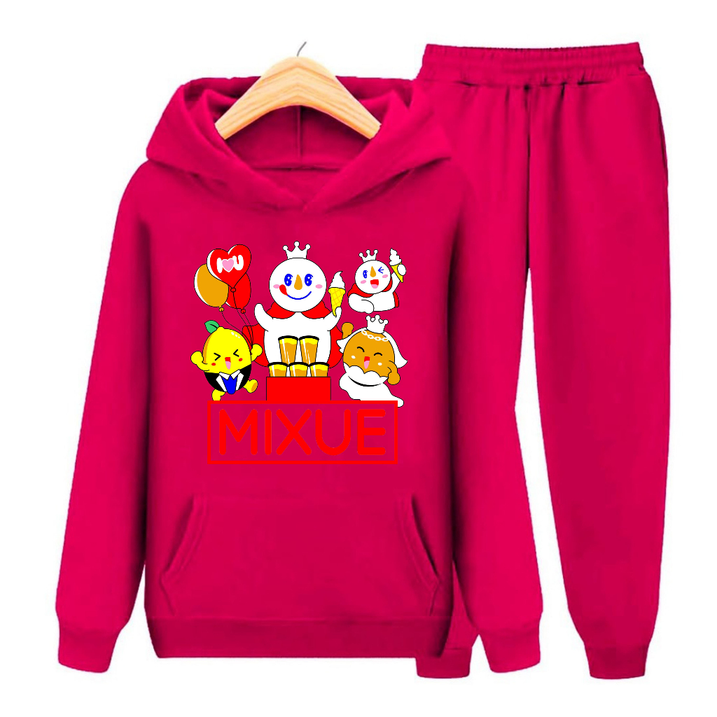 YMF - Setelan Sweater Hoodie Mixsu | Anak-Remaja ( SET Hoodie - Mixsu )®