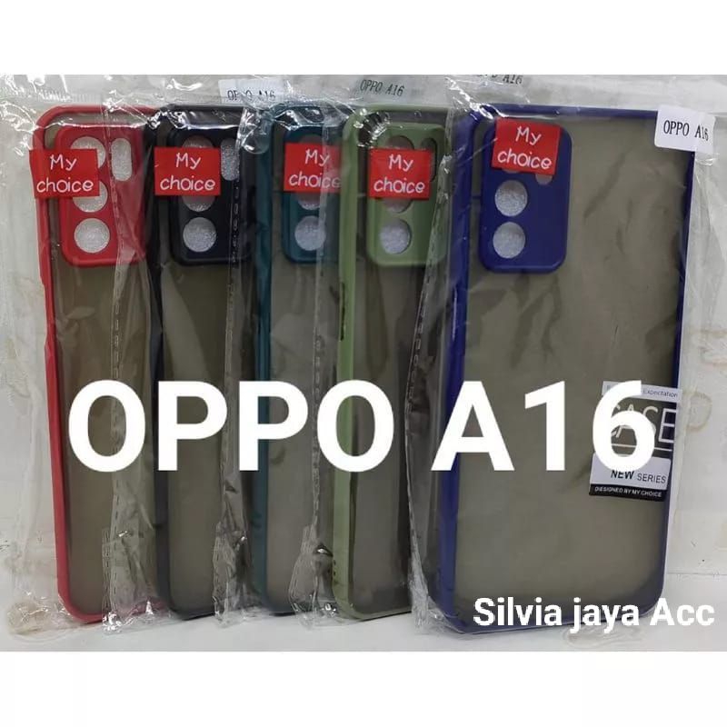 kesing silikon hp Oppo A16 soft case