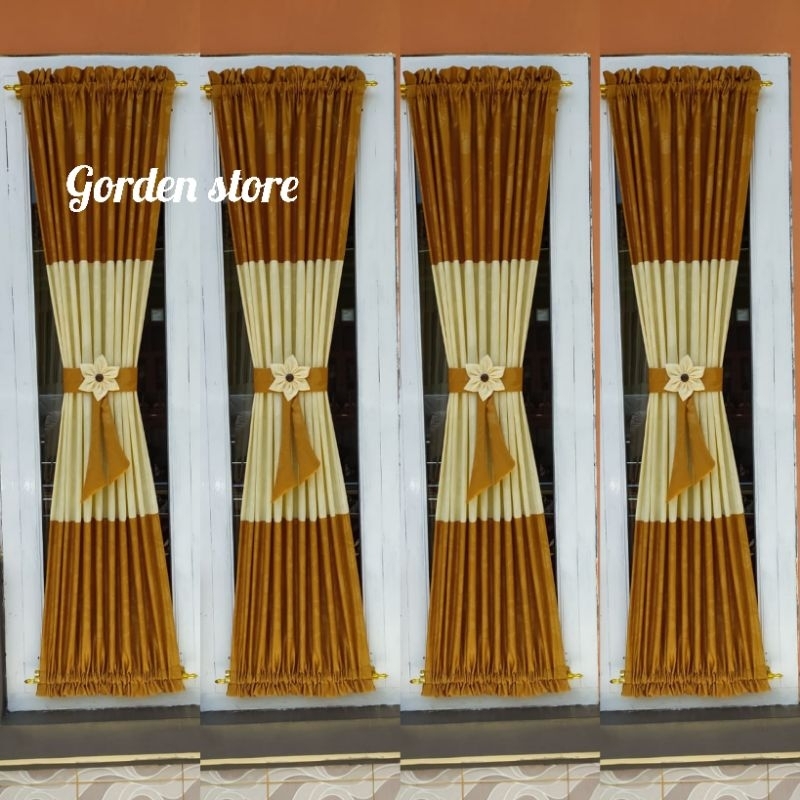 gorden ikat kupu2 jendela minimalis gorden pita jendela