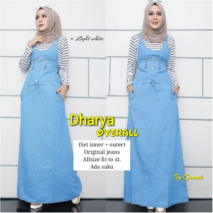 DENIMA OVERALL GAUDY / GEMPI OVERALL / ORIGINAL PRODUCT OVERALL ROK JEANS