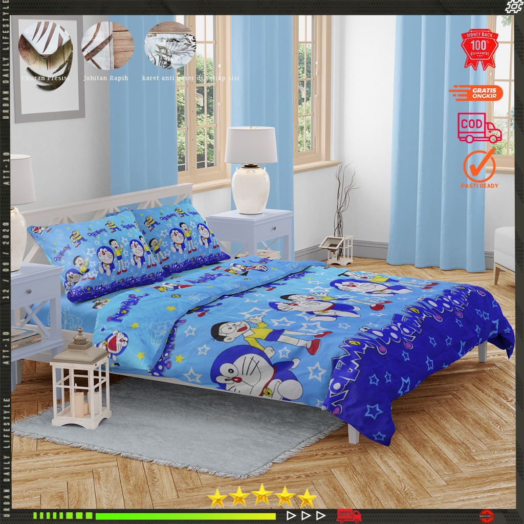 Sprei kids series/motif anak/size lebar90/120/160/180/200xPanjang200