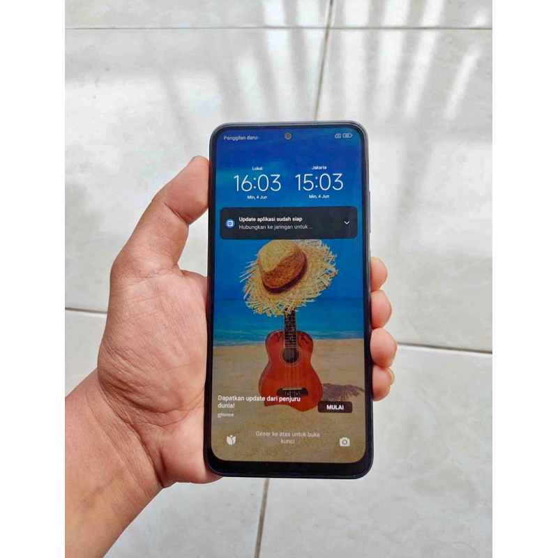 Xiaomi Redmi Note 10s Handphone Bekas Second No Box