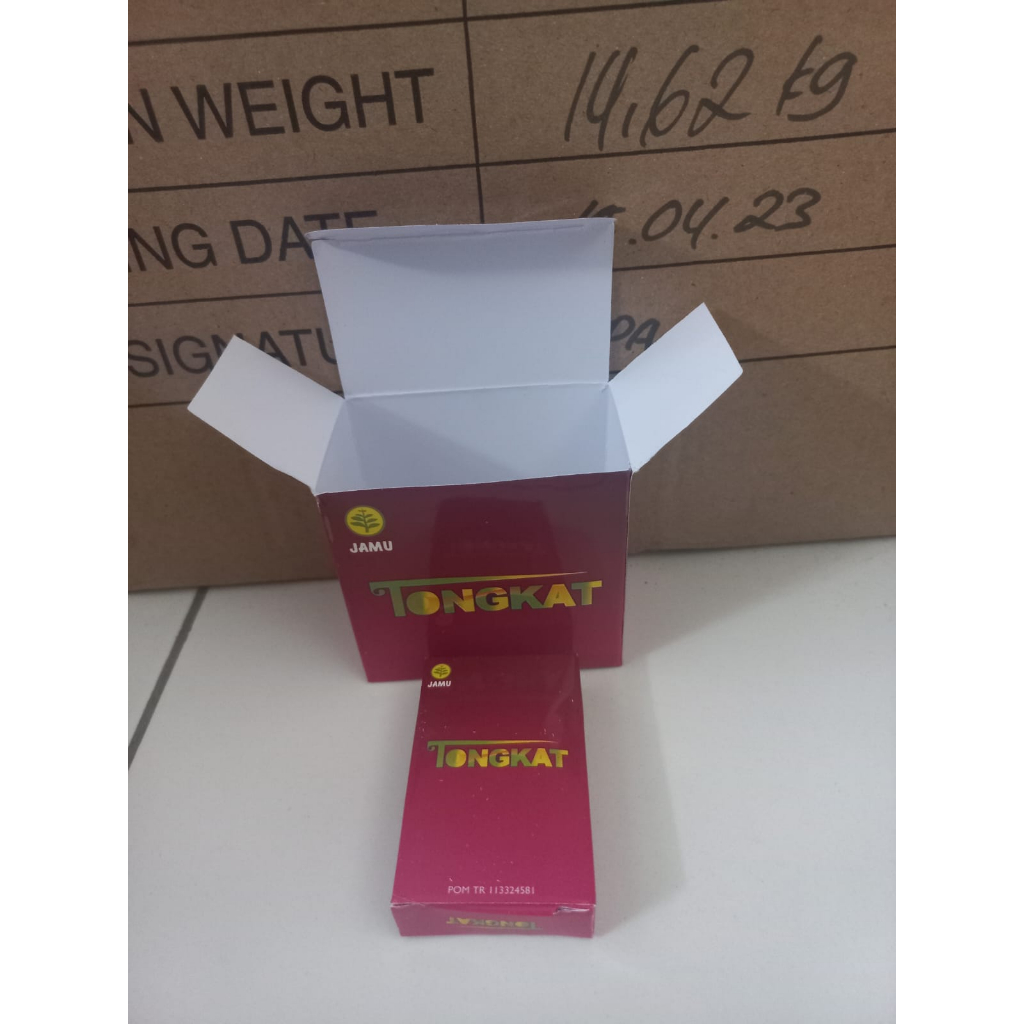 Jamu tongkat 1 box kecil isi 2 kapsul setara vitamale untuk vitalitas