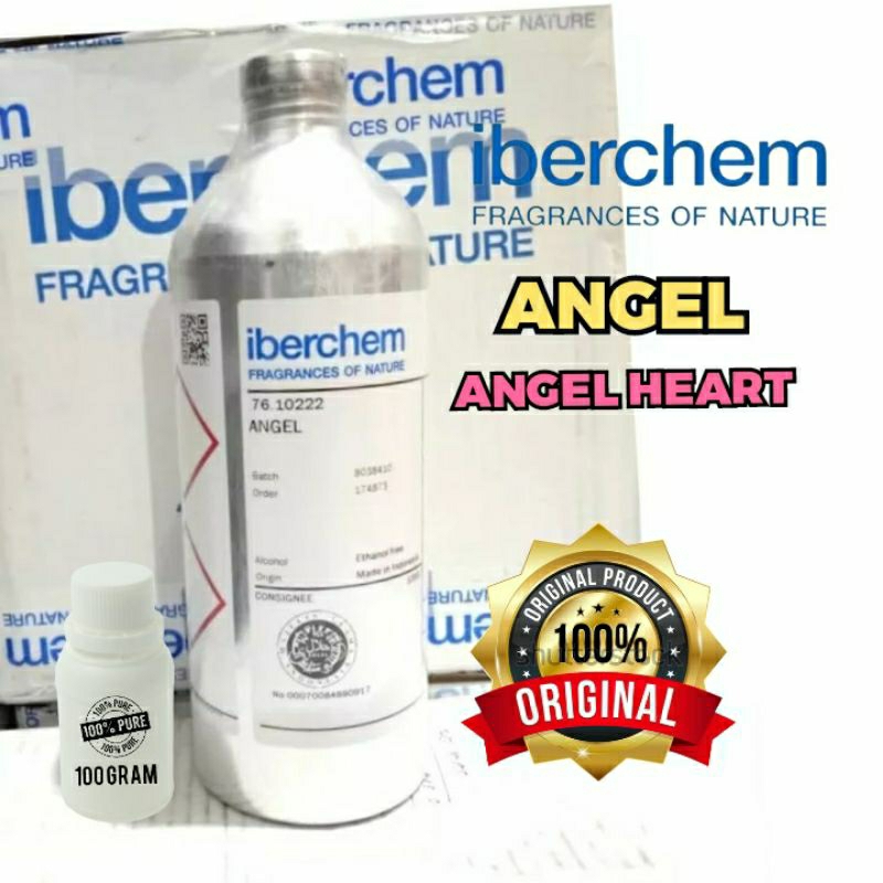 (100ML) ANGEL BIBIT PARFUM MURNI ANGEL HEART IBERCHEM ORIGINAL