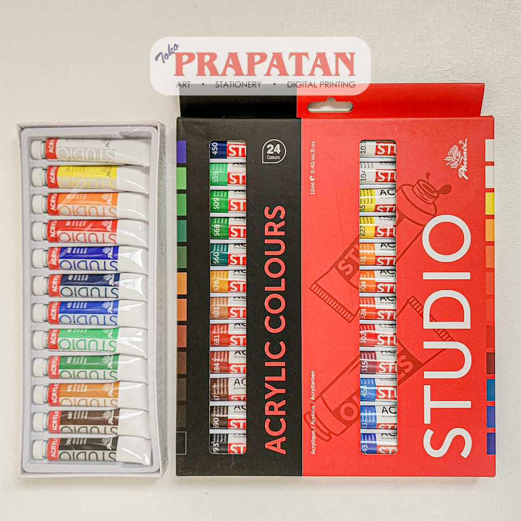

Cat Akrilik Set Phoenix Studio 12ml | Phoenix Acrylic Set