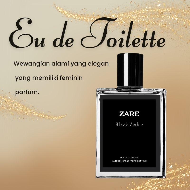 PARFUM PRIA ZARA BLACK 35 ML PREMIUM / PARFUM WANGI TAHAN LAMA / MINYAK WANGI PREMIUM