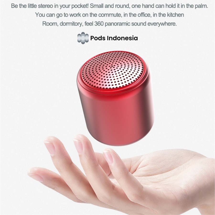 Clout X12 Lite Bluetooth Speaker Wireless Portable Extra Bass Audio Speakers by Pods Indonesiaa
