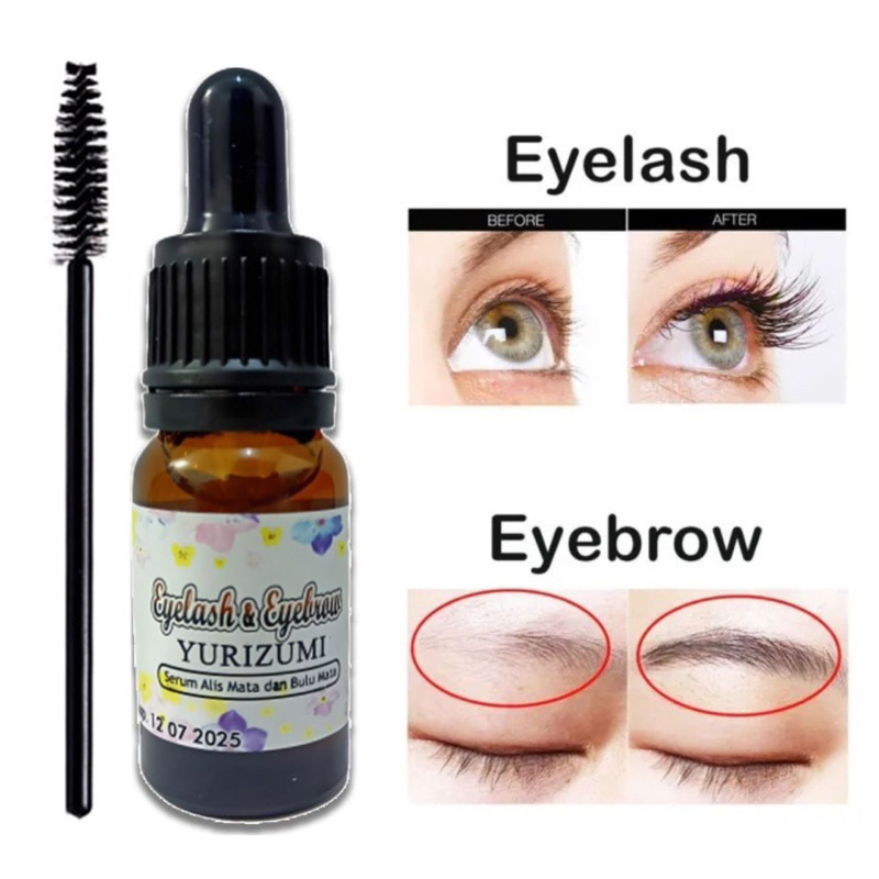 YURIZUMI Serum Bulu Mata Alis Eyelash Oil / Serum Oilash Penumbuh Bulu Mata Alis Rambut Bio Oilash