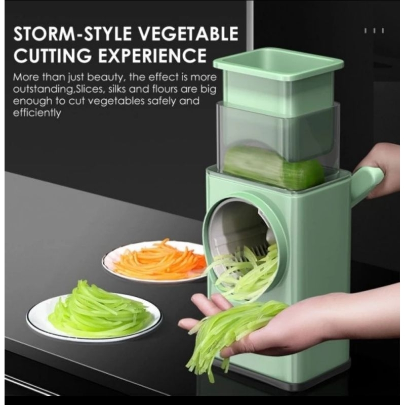 Slicer Alat Pemotong Sayuran dan Buah Multifungsi Parutan Serbaguna Multifunction Vegetable Cutter