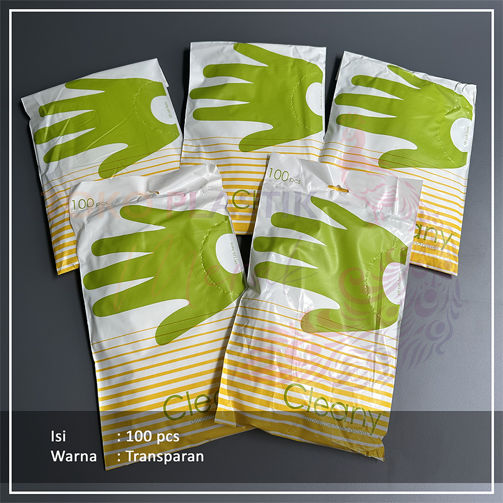 Sarung Tangan Plastik / Sarung Tangan / Cleany