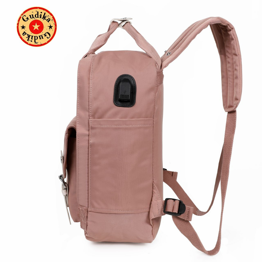 Tas GUDIKA Dougnut 5316 Backpack Waterproof Wanita Tas Ransel Laptop Anti Air Import Original | Ransel Cewek | Ransel Perempuan | Tas Wanita