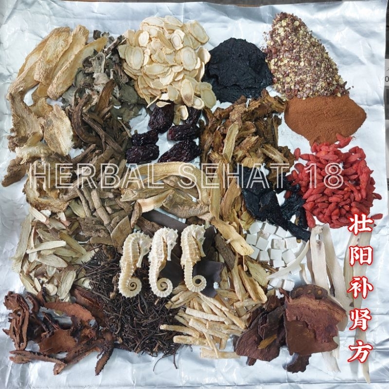

Ramuan Jamu Herbal Ginseng Rendaman Ara4k / Kuda Laaut / Laut Asli Resep Shinshei Tiongkok No.18
