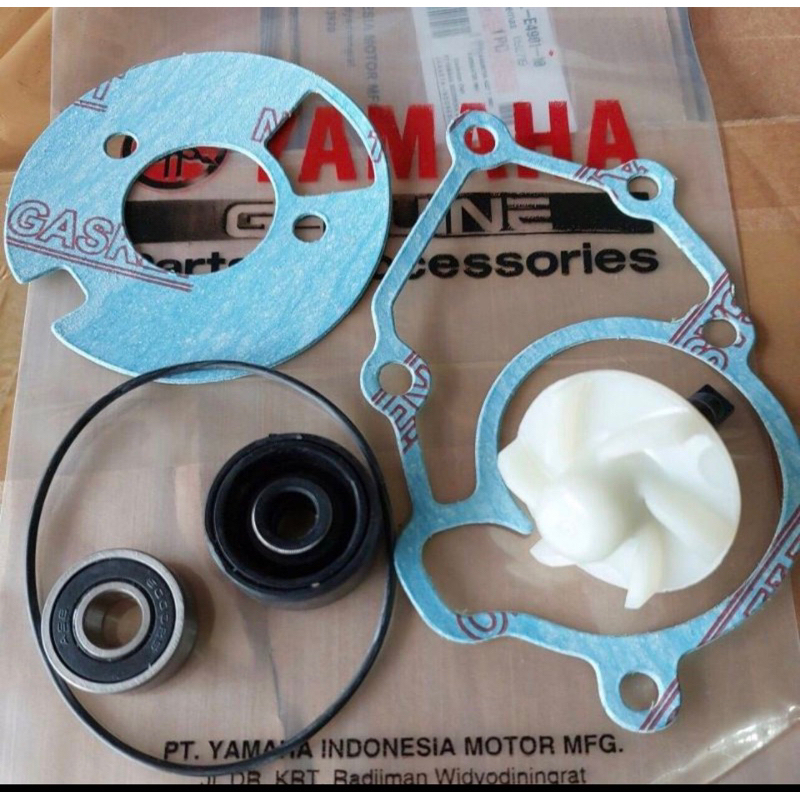 AS KIPAS WATERPUMP ASSY SET PAKING JUPITER MX OLD NEW VIXION OLD NEW NVL PNP YAMAHA 50C IPA 3C1