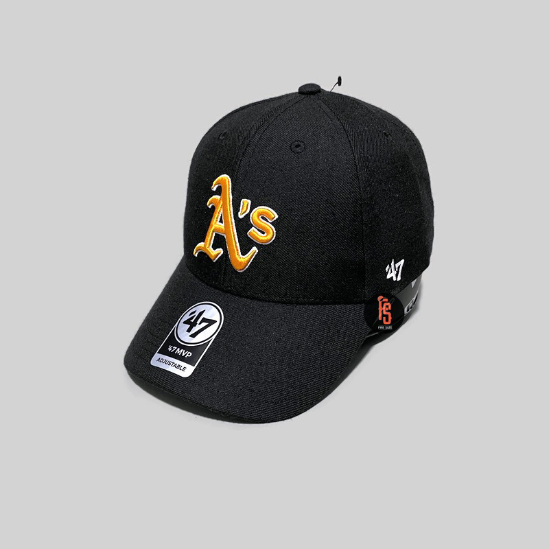 TOPI ORIGINAL 47 MVP OAKLAND ATHLETICS BLACK WHEAT