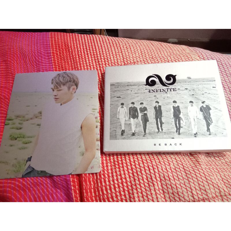 album Repackaged Infinite "BE BACK" + PC Hoya