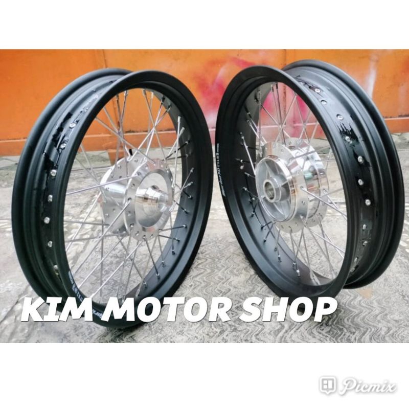 Velg Jari Vixion Old - Vixion New - Byson Velg Tapak Lebar Ring17