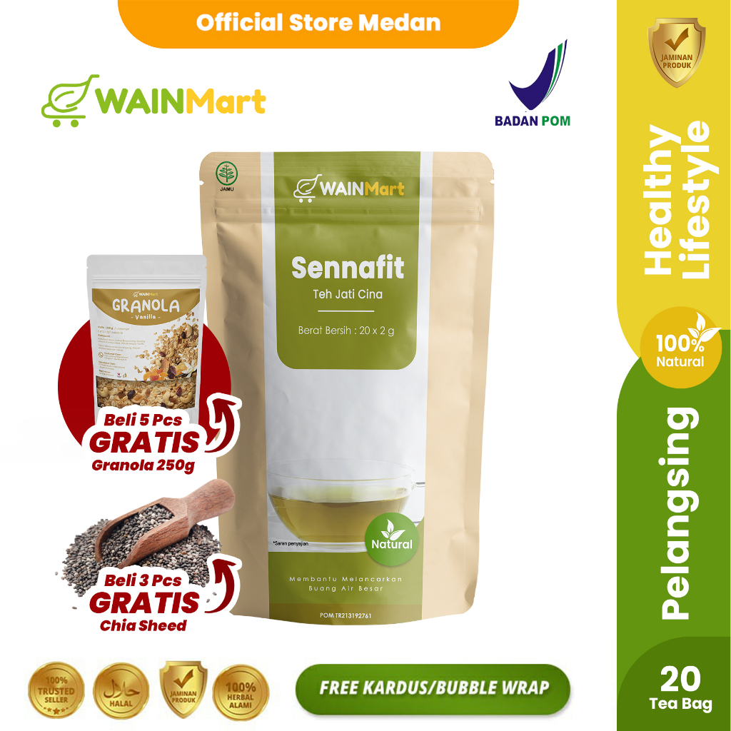 Slimming Tea Teh Pelangsing Teh Celup Daun Jati Cina Herbal Pelangsing Alami dan Peluntur Lemak Terampuh