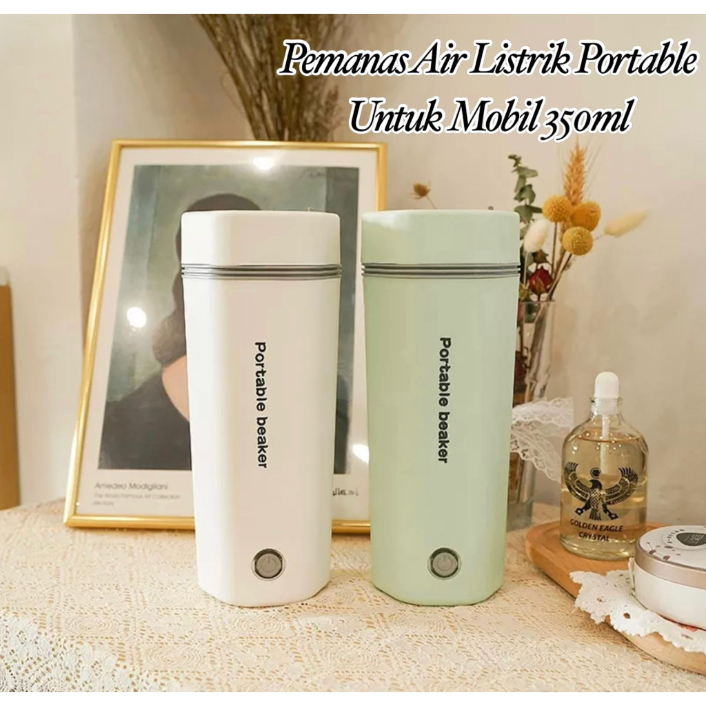 Pemanas Air Listrik Rumah Mobil Electric Thermos Kettle Portable