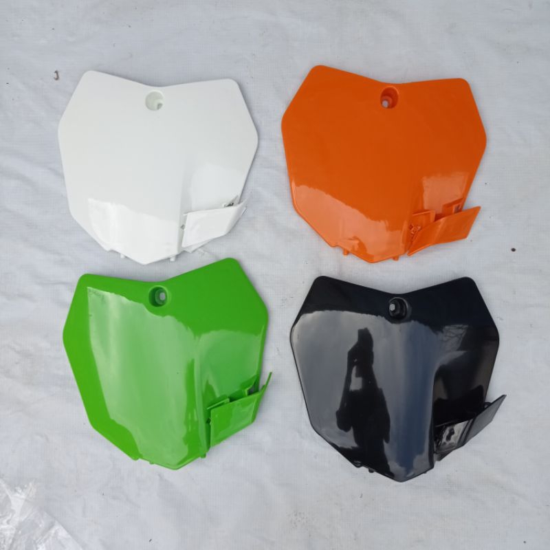 Papan Nomor KTM 250 Cover Plat Papan Nomer KTM 250