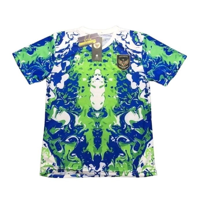 Jersey bola Timnas indonesia Away Pre Match Mills