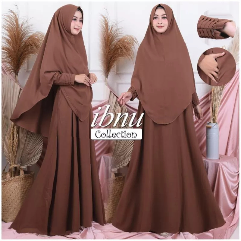 Khimar Model V Ibnu collection Original Premium crab