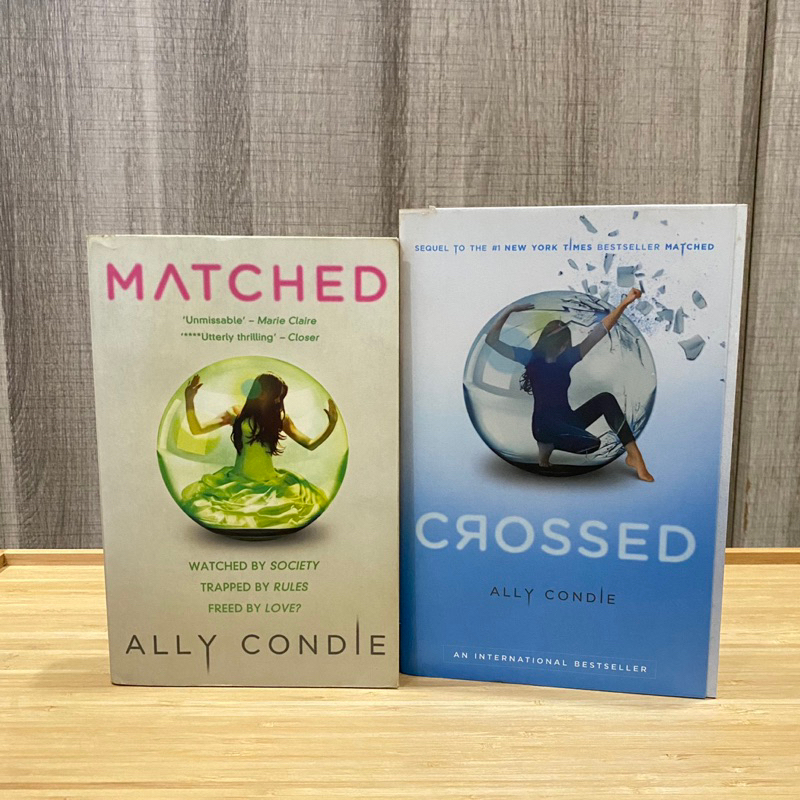Preloved Book: MATCHED SERIES: MATCHED & CROSSED by ALLY CONDIE