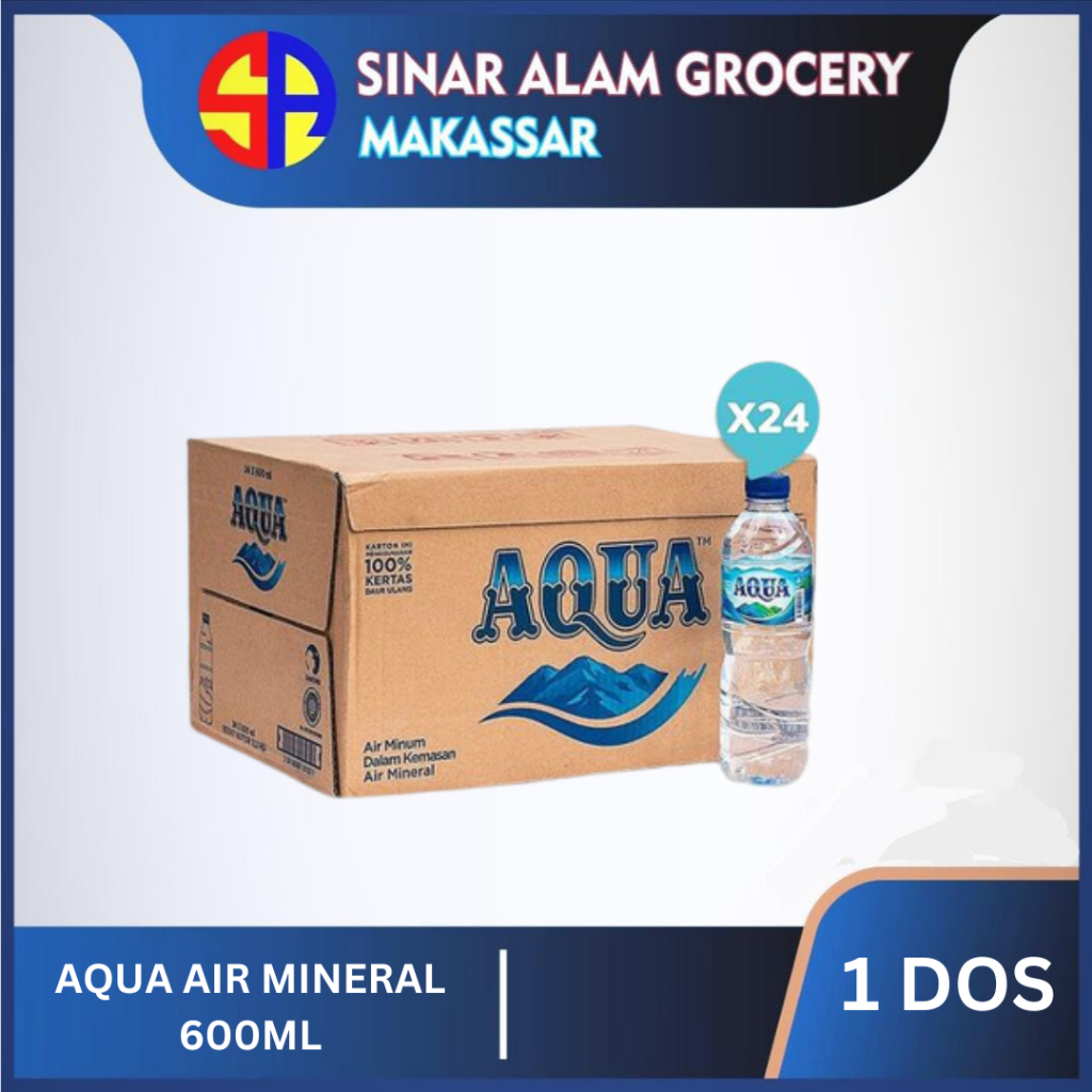 

AQUA AIR MINERAL 600ML- 1 DOS