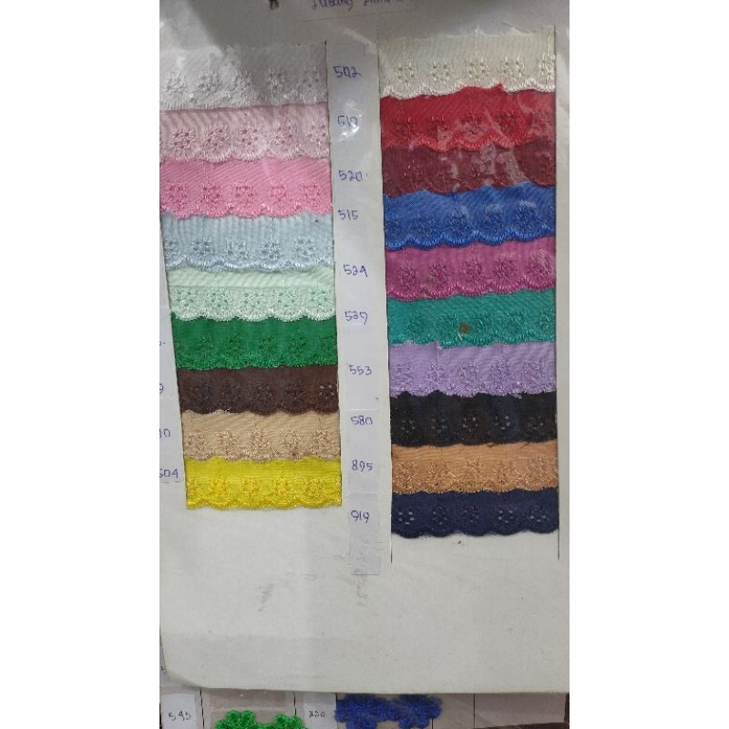 renda katun per roll