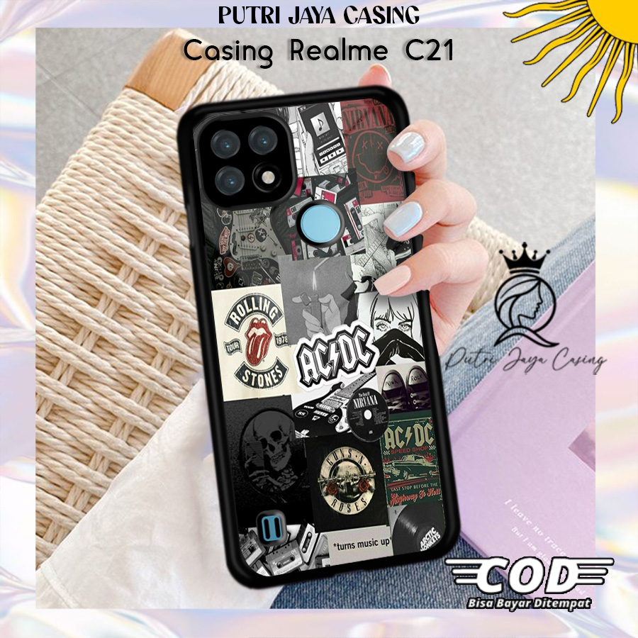 Case Hp Realme C21 Casing Realme C21 Motif AESTHEBAND04 Casing Terbaru Case Karakter Lucu Casing Luc
