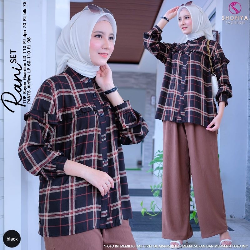 [NEW] AZALE • RANI SET BY SHOFIYA SETELAN FASHION MUSLIM WANITA