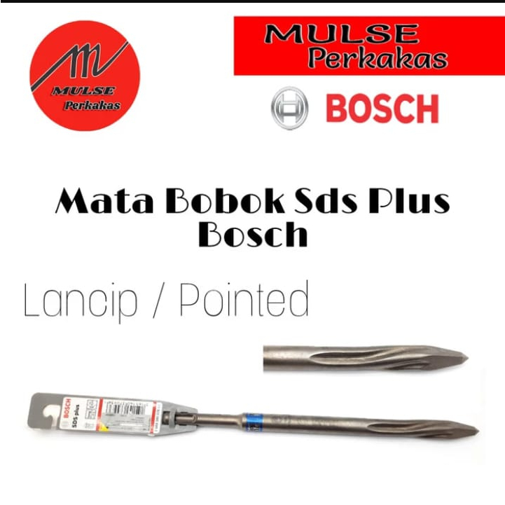 Mata Bobok/ Chisel Sds Plus Bosch Pointed (Lancip) Bosch (Original)