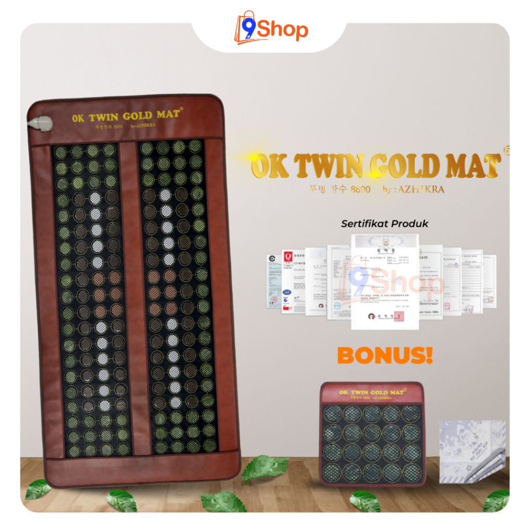 Matras Kesehatan Terapi Batu GWISAMUNSOK (OK TWIN GOLD) Original Korea