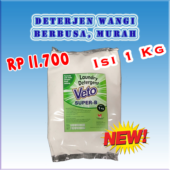 VETO SUPER-B Deterjen BUBUK 1 KG