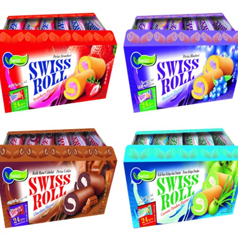 

SWIZZLEF SWISS ROLL CHOCO 20GR 24'S