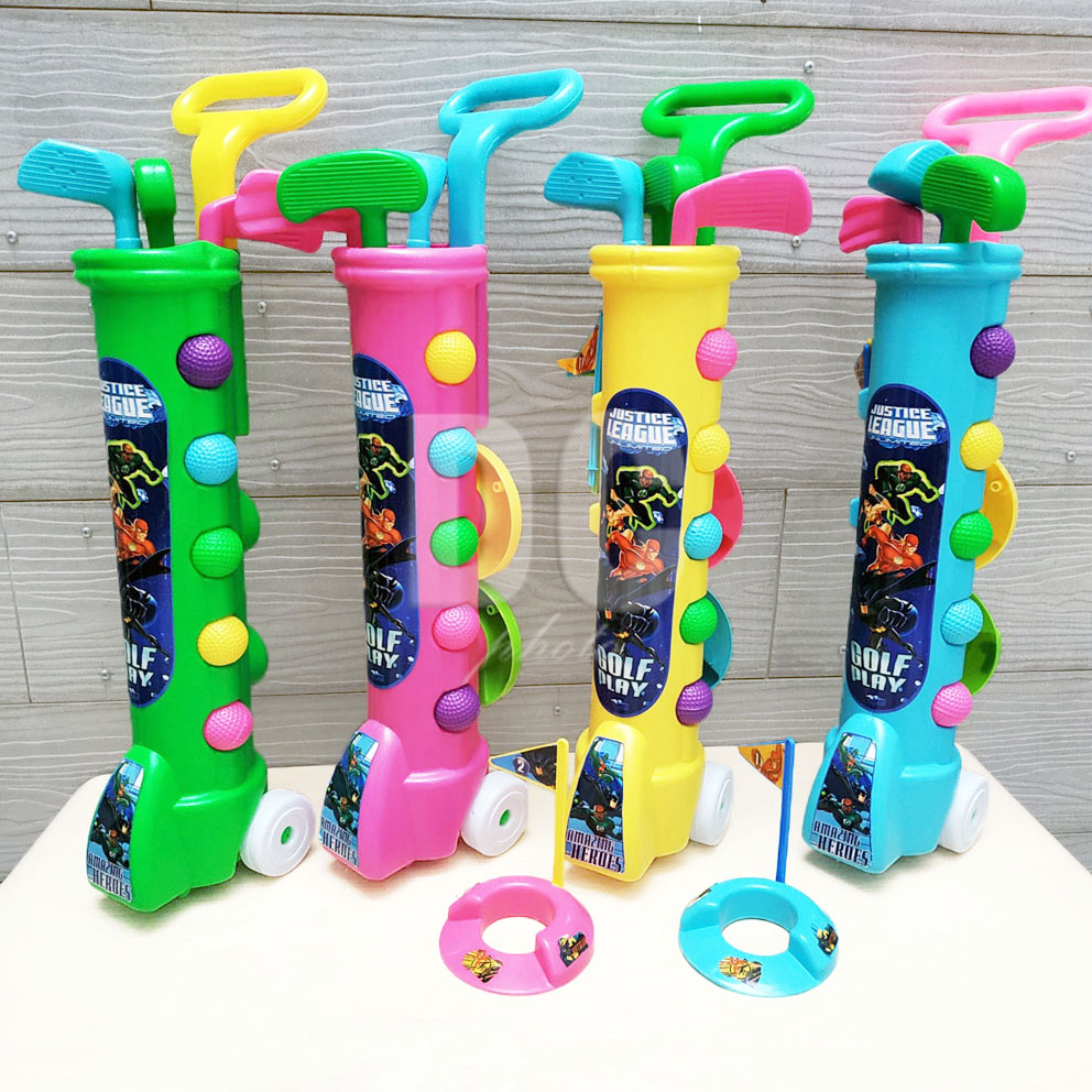 Happy Golf Playset Tinggi IM-905 Motif Random FREE BUBBLE WRAP Peralatan Olahraga Anak