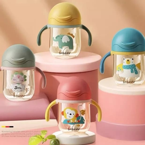 Botol Minum Bayi Gelas Anak Balita Training Cup Baby Sippy Cup 250ml 2037