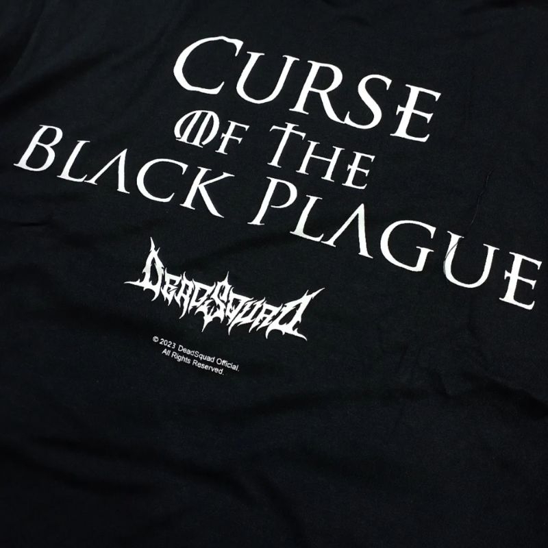 Tshirt DEADSQUAD - CURSE OF THE BLACK PLAGUE