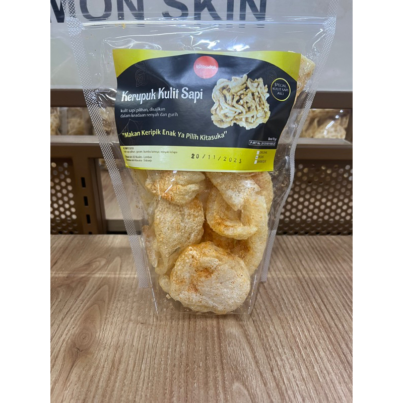 

KRUPUK KULIT SAPI BY KITASUKA 70 GRAM