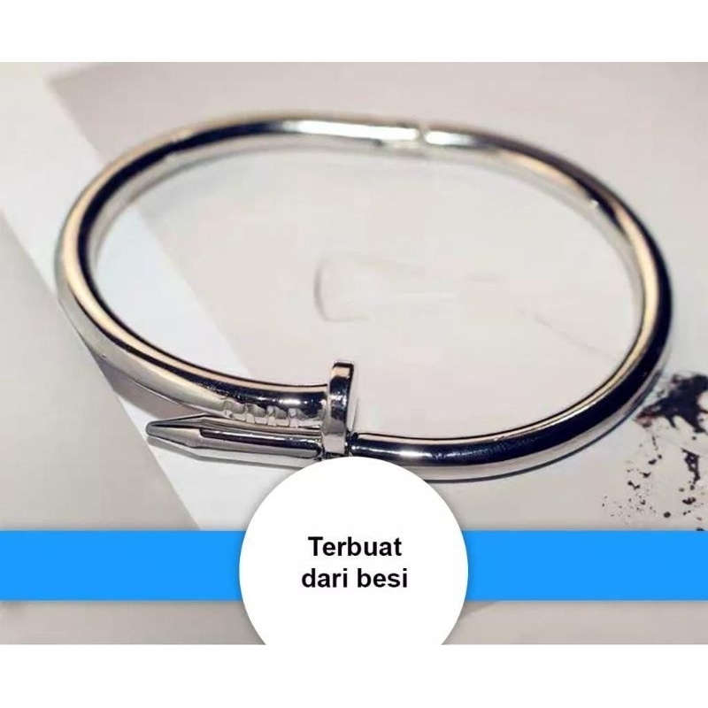 Bundara.id Acc-041 Korean style Gelang fashion wanita Gelang paku cantik