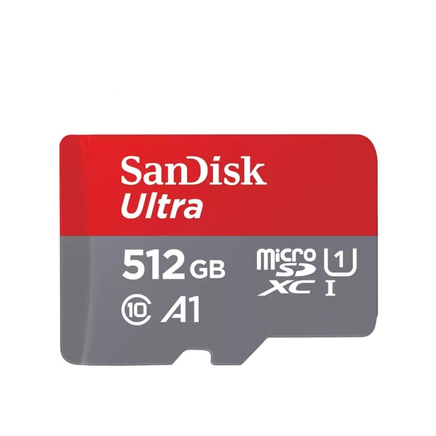 SanDisk Ultra MicroSD 512GB A1 microSDXC 150mbps UHS-I - No Adapter