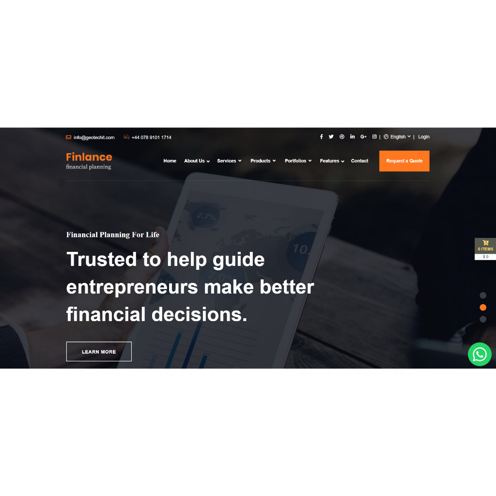 PlusAgency - Multipurpose Website CMS dengan Laravel