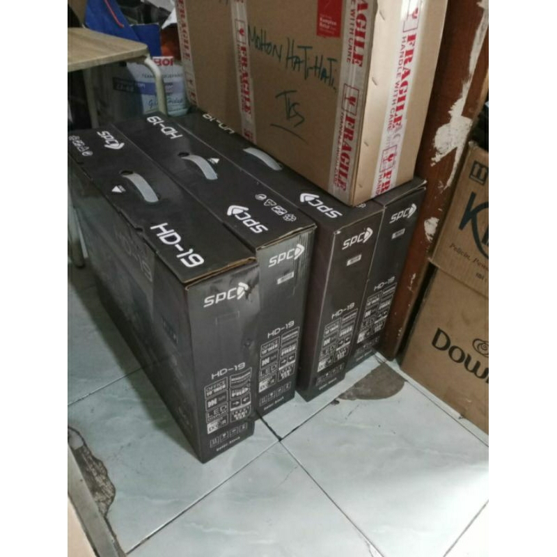 Led monitor Spc SM19 19 inc wide HDMI lengkap dus