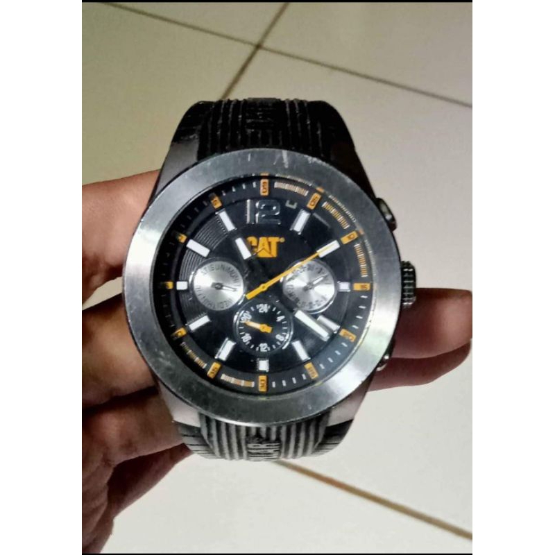 JAM TANGAN CAT SECOND
