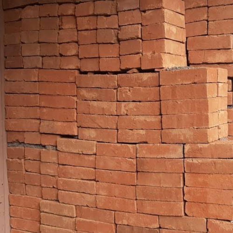 1 PCS batu bata merah orange bata bangunan proyek PACKING KARDUS/KARUNG