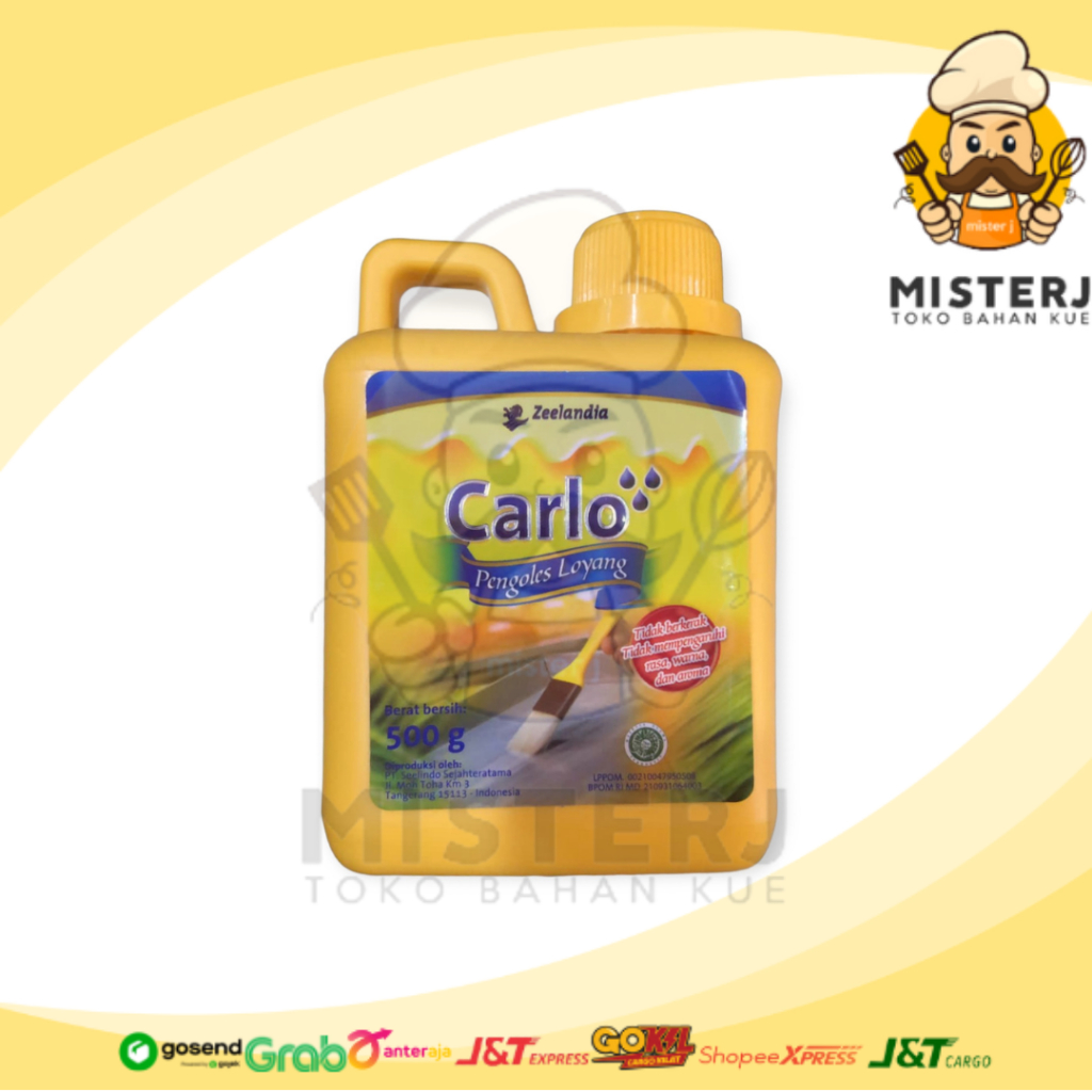 

Zeelandia Carlo | Pan Grease | 500 Gram | Zeelandia Pengoles Loyang